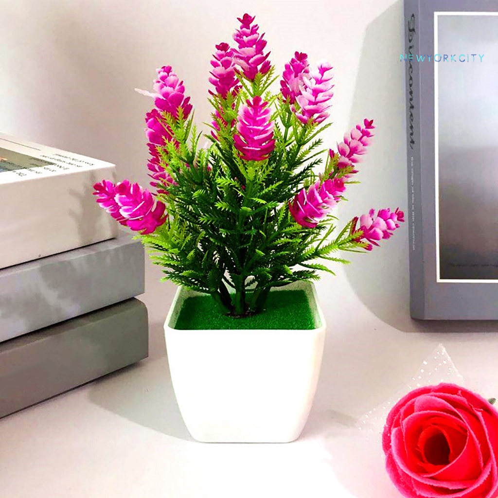 Chậu Cây Bonsai Nhân Tạo Bằng Nhựa Dùng Trang Trí