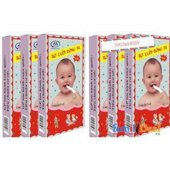 10 hộp rơ lưỡi / tưa lưỡi Đông Pha cho trẻ sơ sinh