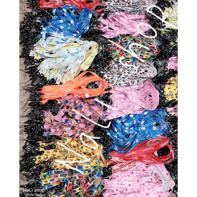 DÂY ĐEO ĐIỆN THOẠI/ BẢNG TÊN/ STRAP/ CHÌA KHOÁ VẢI HÌNH CUTE DỄ THƯƠNG, PHỤ KIỆN MÓC KHOÁ TREO, có chốt cài