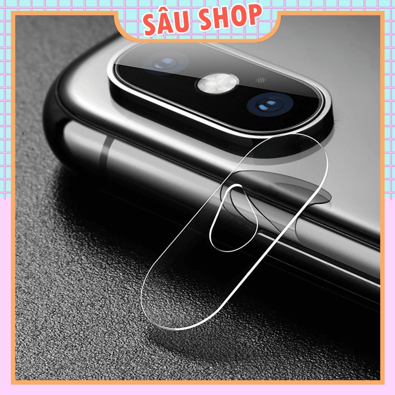 Dán Cường Lực Camera iphone 7/ 8/ 7plus/ 8plus/ X/ Xs Max [CL.Camera]