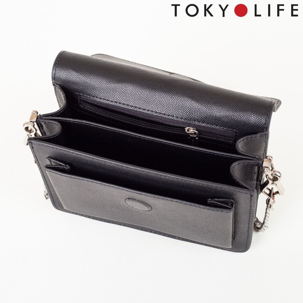 [Mã WABRSWK giảm 10% đơn 250K] Túi nữ đeo chéo TOKYOLIFE In the Now nhiều ngăn, quai xích tiện dụng E9BAG015F