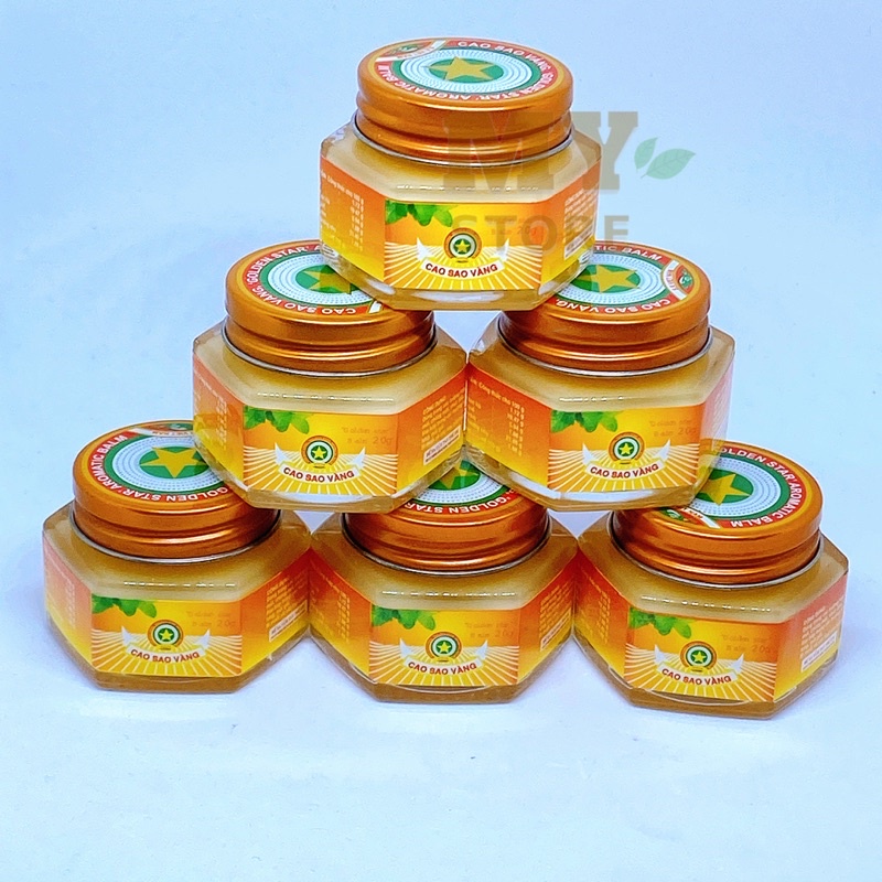 Dầu Cù Là Cao Sao Vàng TW3 20g
