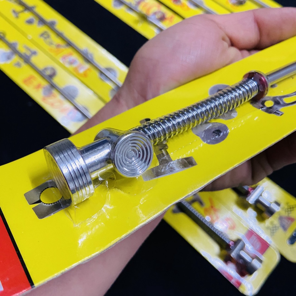 (Kèm ốc tăng chỉnh và lò xo xi ken) Đũa thắng đùm xe máy INOX 304 gắn các dòng xe WAVE, WAVE s110, Sirius, Ex10, Dream..