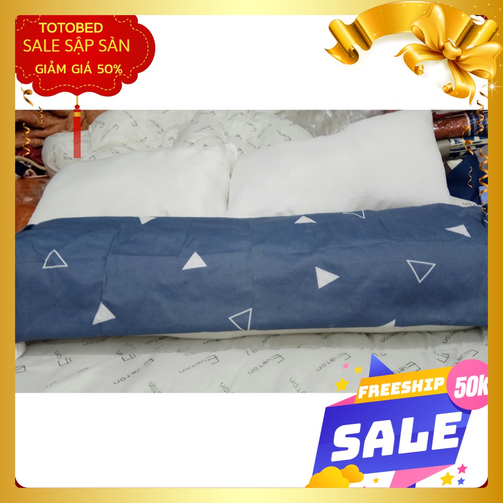 Free ship 99k HCM Vỏ gối ôm Phúc Nguyên mẫu tam giác ghi