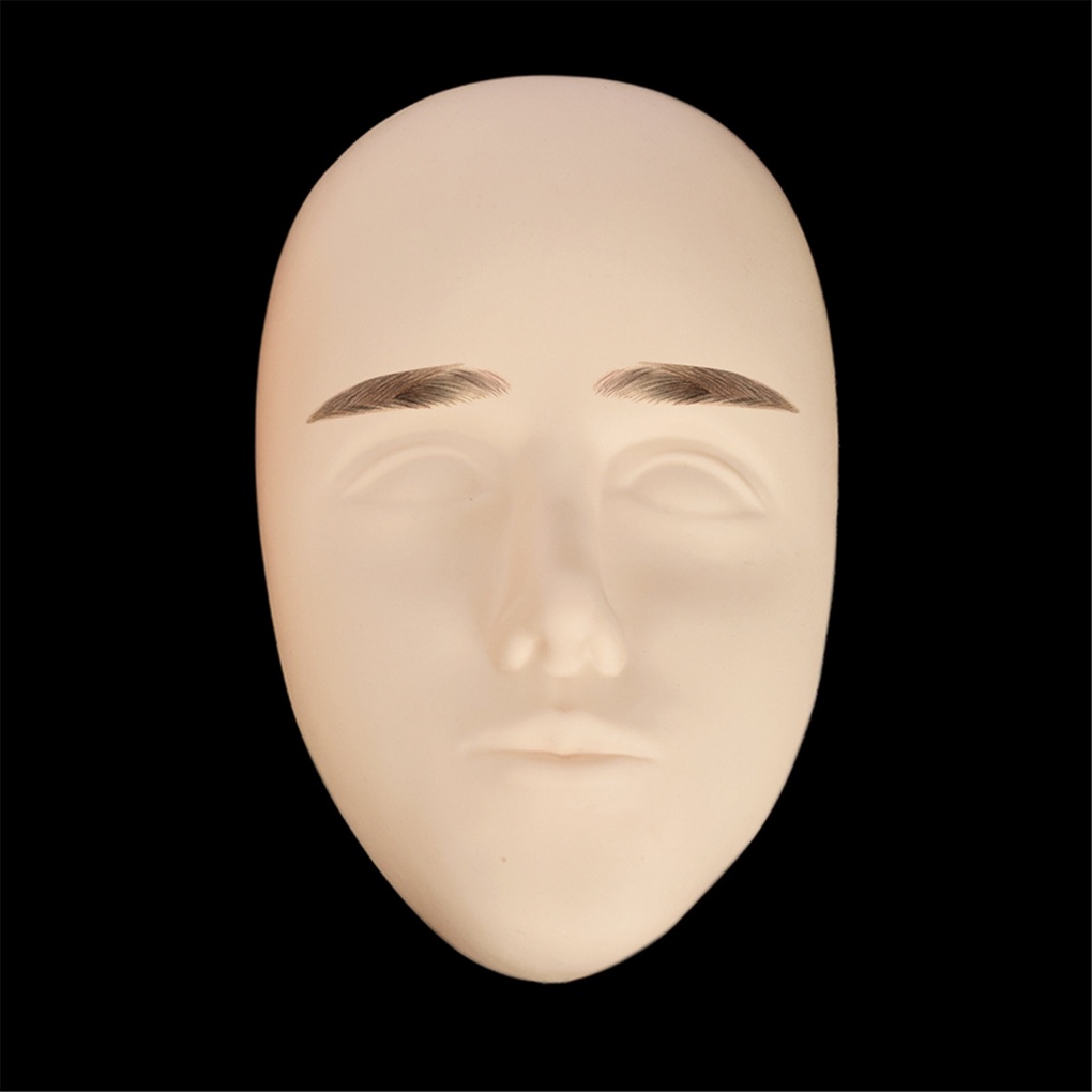 [Hàng mới về] Mô hình đầu 3D thực hành trang điểm chất liệu silicon tiện dụng