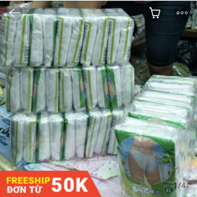 Quần lót giấy Cotton Sozo