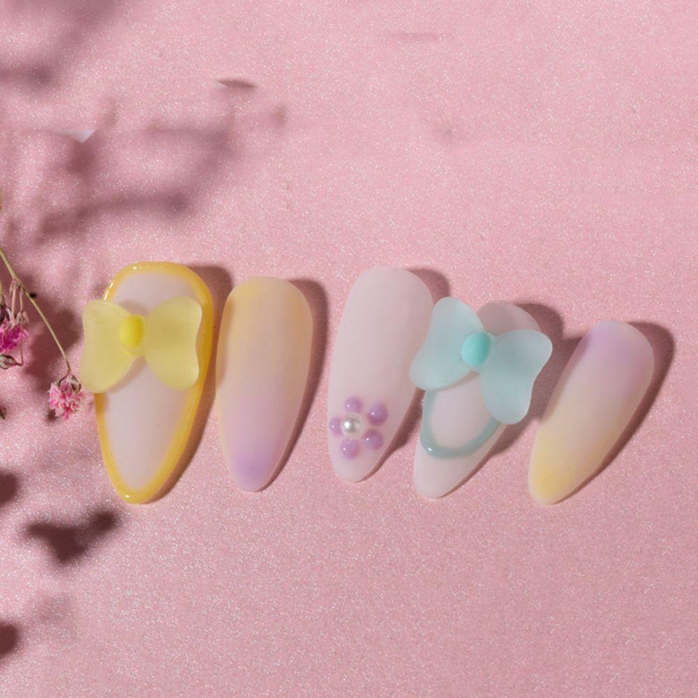 Phụ Kiện Trang Trí Móng Tay Nghệ Thuật DIY Hình Nơ Ba Chiều Dễ Thương