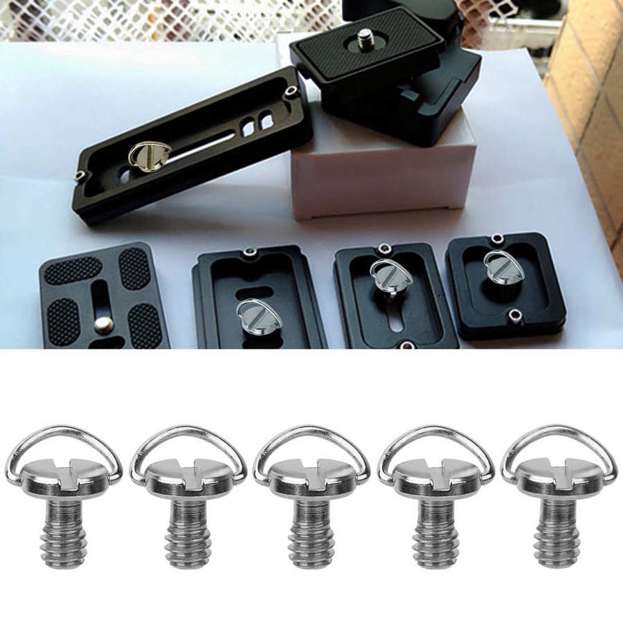 5 Ốc Vít 1 / 4 Inch Tháo Gỡ Nhanh Cho Giá Đỡ Ba Chân