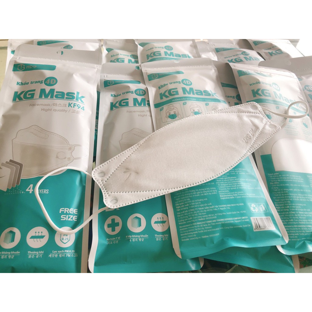 Khẩu trang KG Mask KF94( xuất khẩu Hàn Quốc)