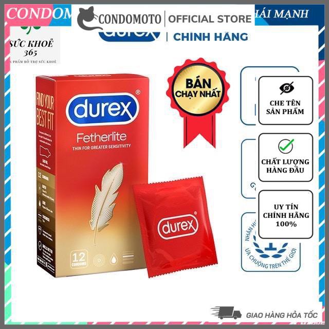 Bao cao su DUREX Fetherlite, Bcs Durex Kéo dài Thời Gian, Chống Xuất Tinh Sớm