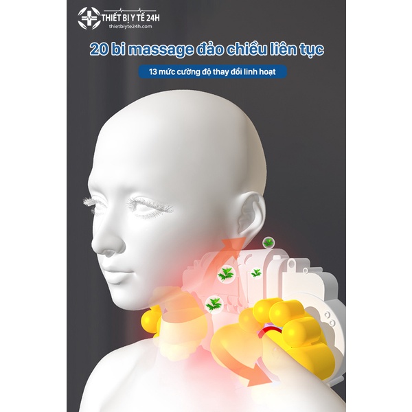 Đệm Massage, Nệm Massage Toàn Thân, Đệm Mát Xa Cao Cấp BM-N92, Giải Tỏa Căng Thẳng, Xoa Bóp Bấm Huyệt Giảm Đau Cơ Thể