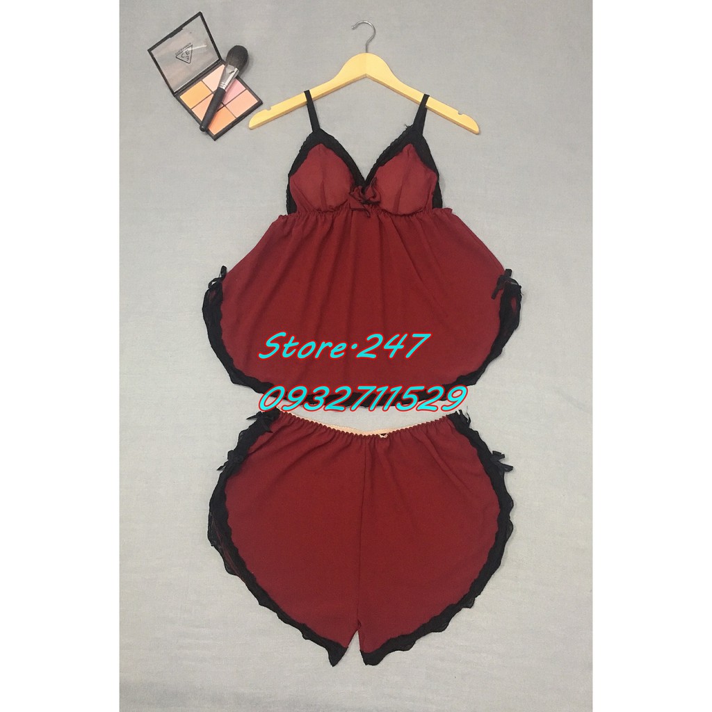 [SIEZ 60-90KG] ĐỒ NGỦ VOAN MỎNG DỄ THƯƠNG CÓ MÚT, ĐỒ CỠ LỚN HÀNG XƯỞNG NHÀ MAY BAO ĐẸP ĐƯỜNG MAY KỸ | BigBuy360 - bigbuy360.vn