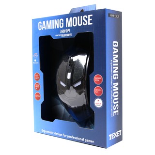 [DPI: 3600] Chuột game có dây TEXET HH-X2