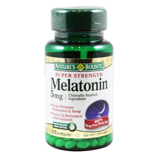 ĐIỀU HÒA GIẤC NGỦ, GIẢM CĂNG THẲNG NATURES BOUNTY MELATONIN HỘP 60 VIÊN | BigBuy360 - bigbuy360.vn