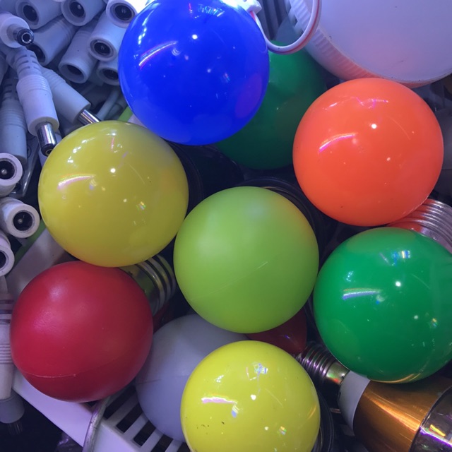 Bóng led 3w các mầu