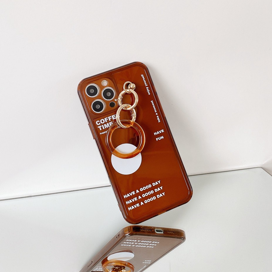 Ốp Lưng Họa Tiết Ly Trà Sữa Dễ Thương Cho Iphone 12 Pro Max 11 Pro Max Xs Max Xr X 7 8 Plus Plus