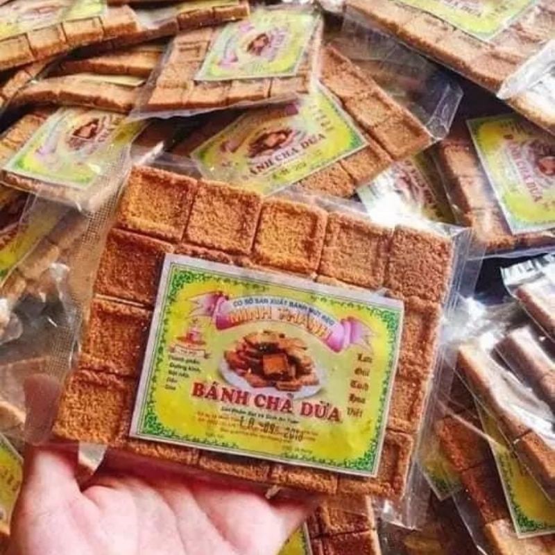 Bánh Chả Dừa Nướng Minh Thành 1 Gói 20 Miếng Hương Vị Bùi Ngon