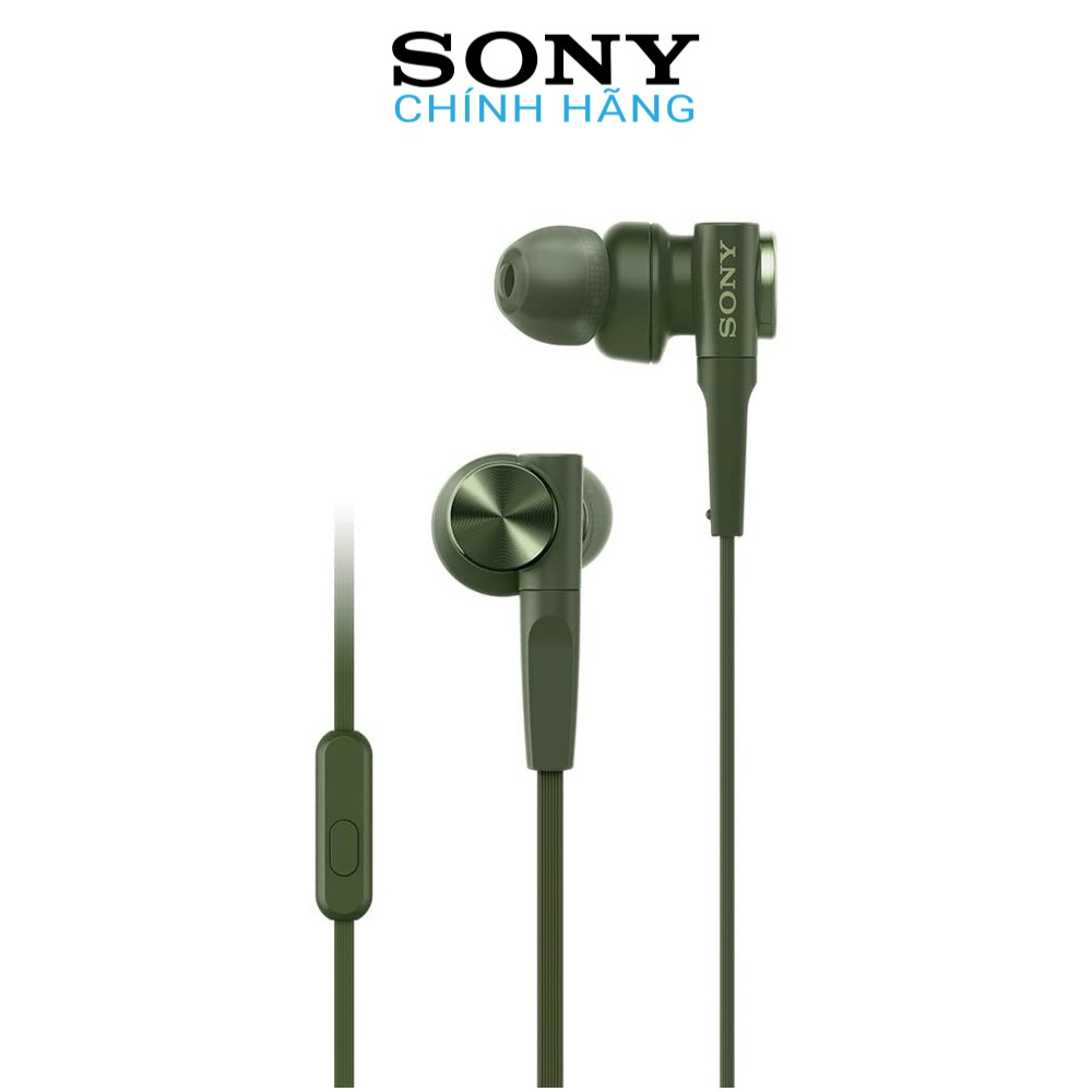 Tai nghe Sony MDR-XB55AP - Hàng chính hãng | Có mic thoại, Âm thanh Extra Bass, Bảo hành 1 năm