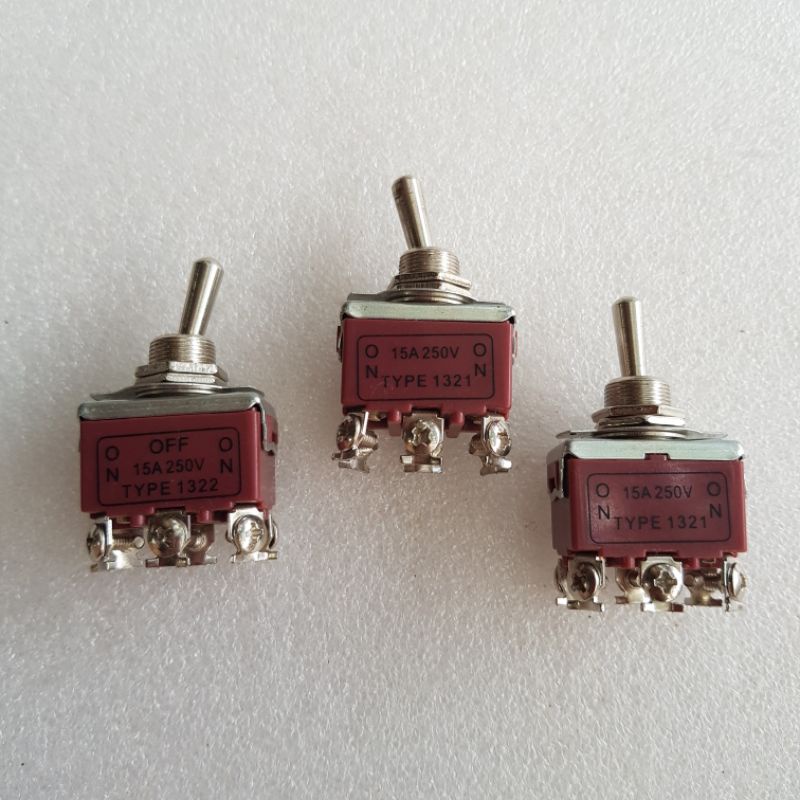 Công tắc gạt 2 chiều mở 6 chân