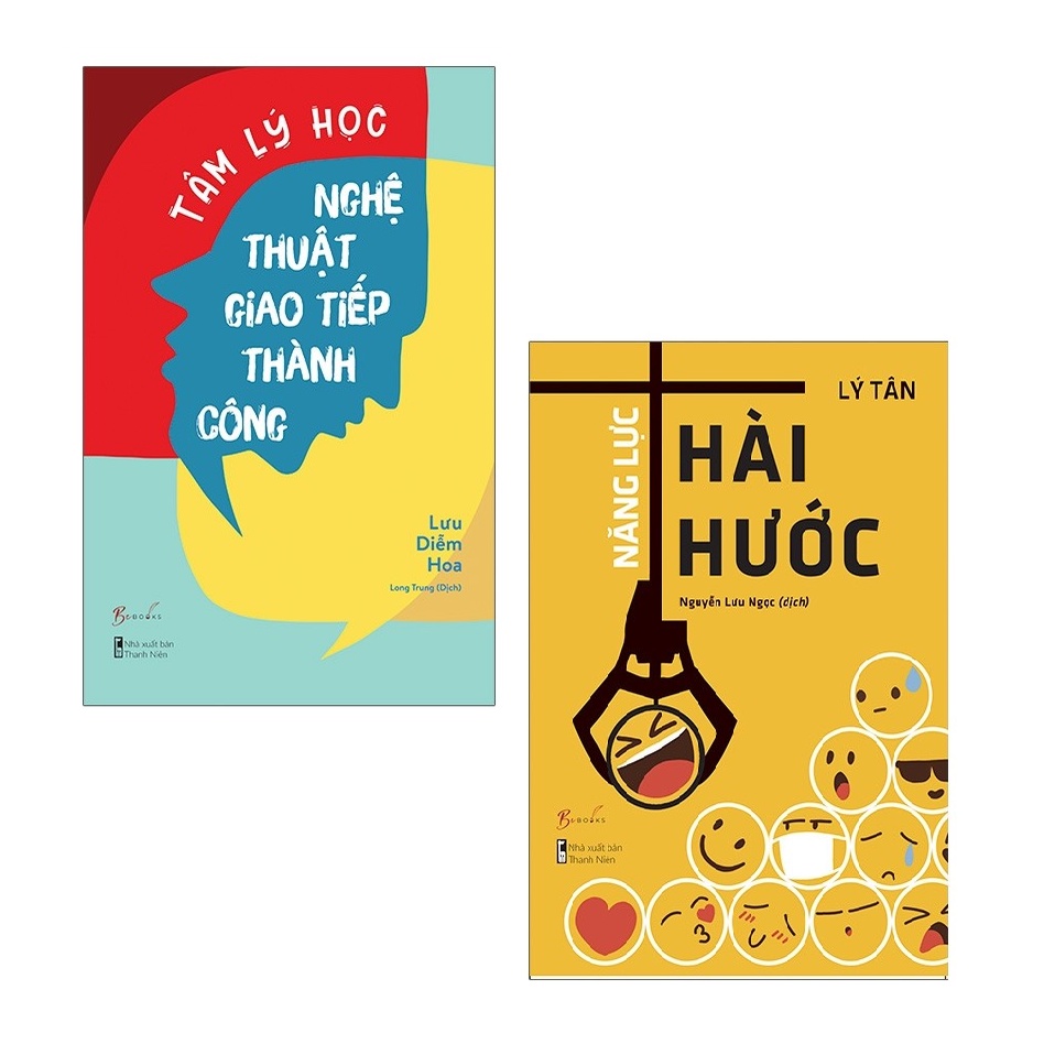 Sách - Combo Tâm Lý Học-Nghệ Thuật Giao Tiếp Thành Công + Năng Lực Hài Hước