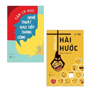 Sách - Combo Tâm Lý Học-Nghệ Thuật Giao Tiếp Thành Công + Năng Lực Hài Hước