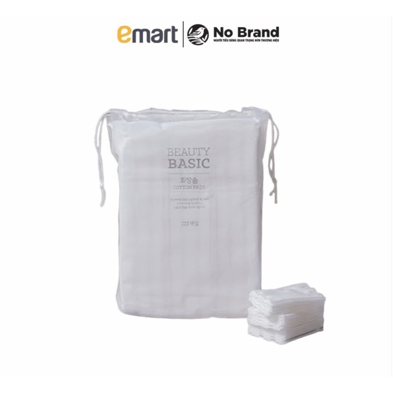 Bông tẩy trang 222 miếng  Hàn quốc emart