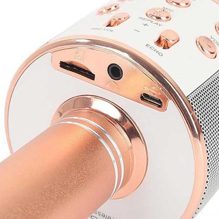 [FREESHIP] MICRO, MIC KARAOKE BLUETOOTH HÌNH THỎ X9