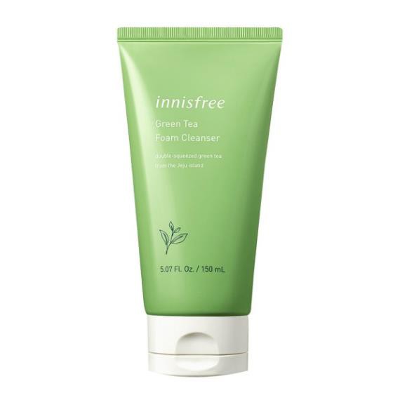 Sữa Rửa Mặt Trà Xanh Inisfree Green Tea Foam Cleanser 80ml