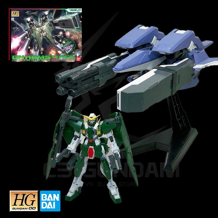 MÔ HÌNH HG 1/144 GN ARMS TYPE-D + GUNDAM DYNAMES HG00 ĐỒ CHƠI LẮP RÁP GUNPLA CHÍNH HÃNG NHẬT BẢN