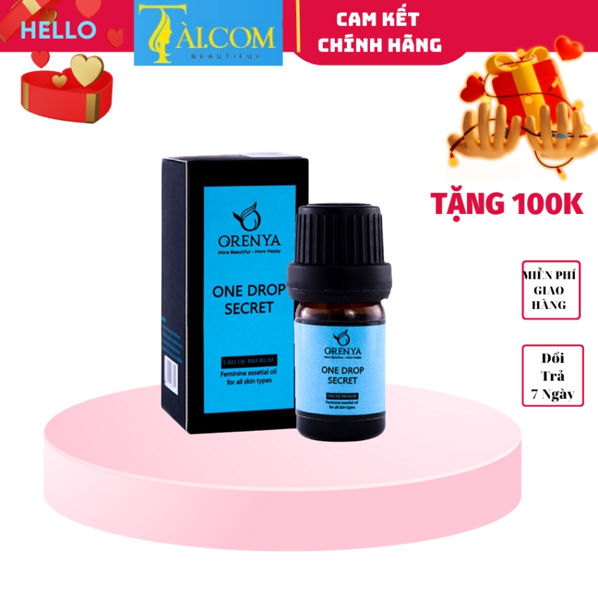 Ba chai Nước Hoa Vùng Kín One Drop Secret Orenya – NHTA – 5ml