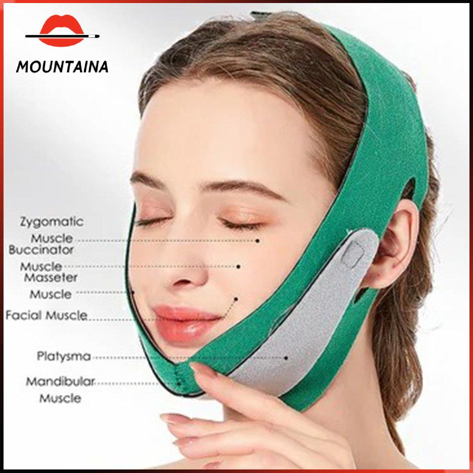 (Hàng Mới Về) Đai Đeo Nâng Cơ Mặt Tạo Cằm Chữ V Thon Gọn