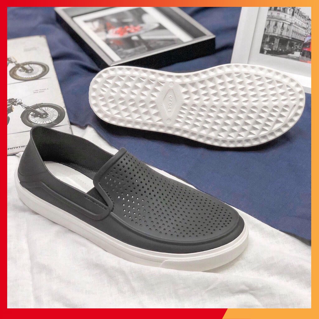 Giày Lười Nam - Giày Nhựa Nam Roka Citilane Đi Biển, Đi Mưa Chống Nước Thời Trang