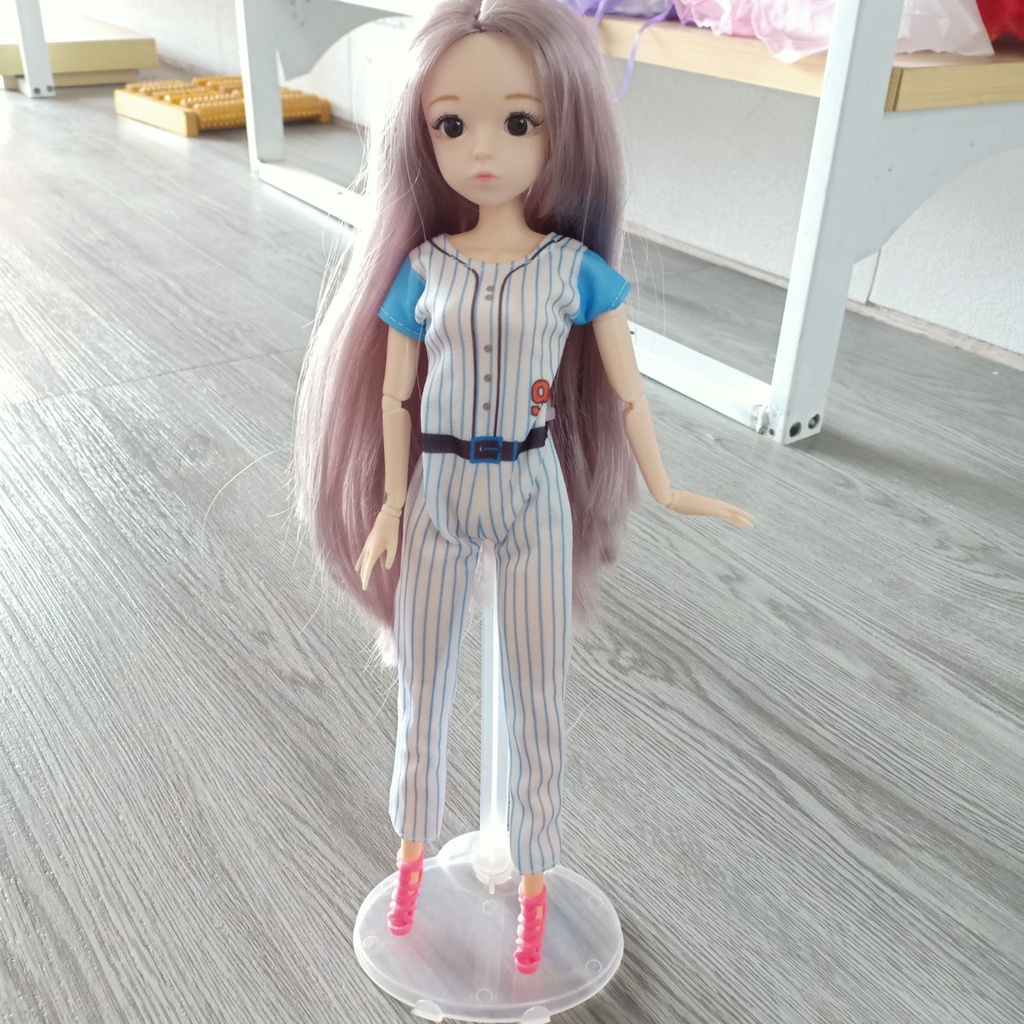 Giá Đỡ Ôm Eo,Ôm Chân Chắc Chắn Cho Dòng Búp Bê Barbie,Búp Bê Nam Ken Cao 30cm