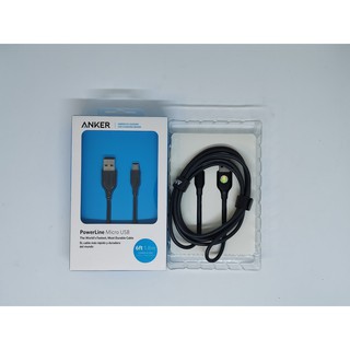 Cáp sạc ANKER PowerLine Micro USB Dài 1.8m - mã A8133 [Tem Anker VN]