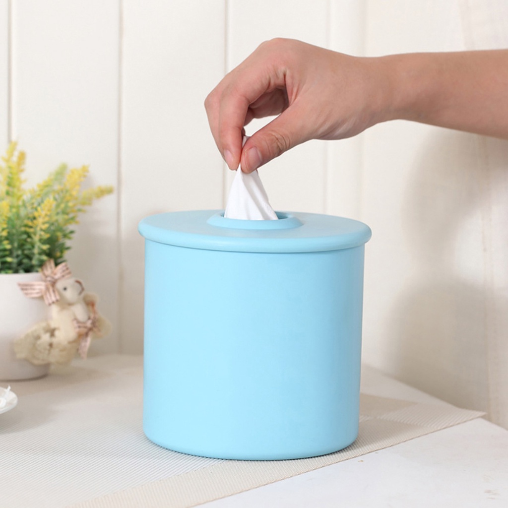 Hộp đựng khăn giấy cuộn hình tròn tinh tế độc đáo