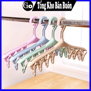 Móc chùm nhựa loại 8 kẹp