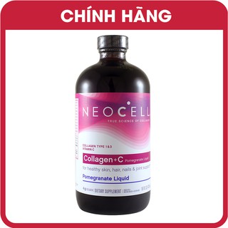 Nước Uống Collagen Lựu Neocell Collagen + C 473 ml Pomegranate Liquid Mỹ - Mẫu mới
