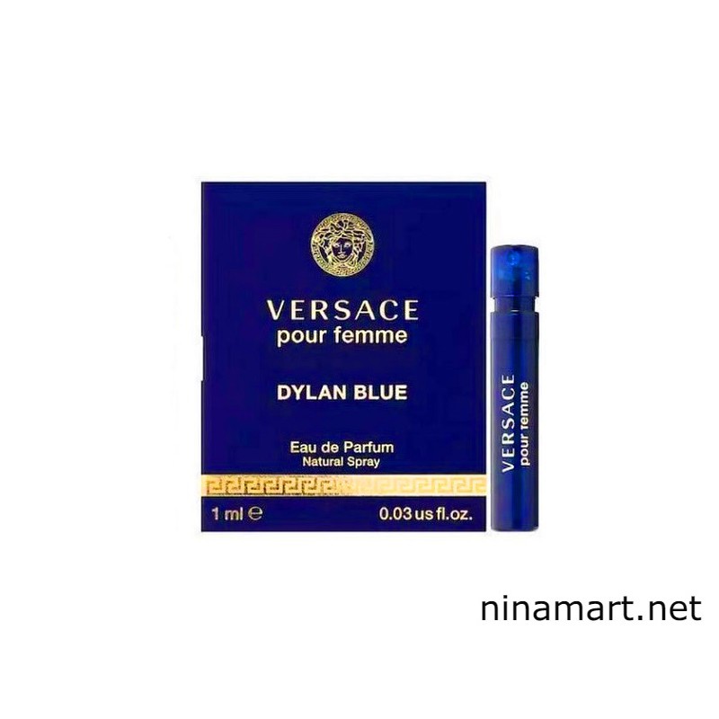 Nước hoa Vial nữ Versace Dylan Blue Pour Femme Eau De Parfum 1ml