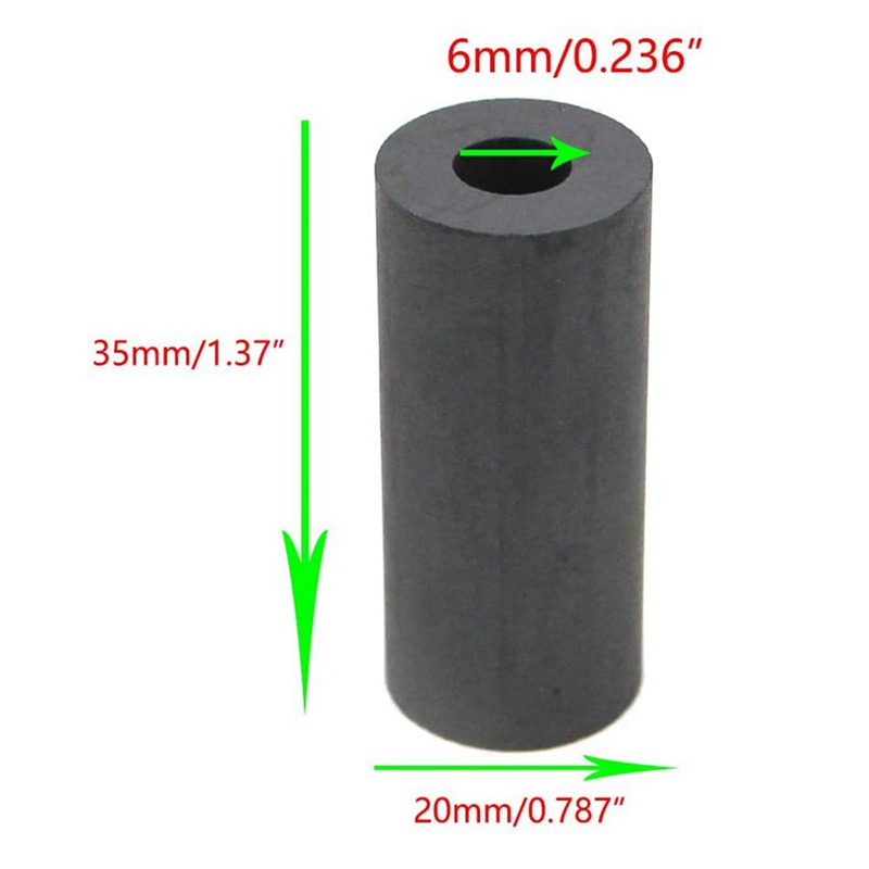 2 Đầu Phun Cát Khí Boron Cacbua Kích Thước 35X20X6mm B4C
