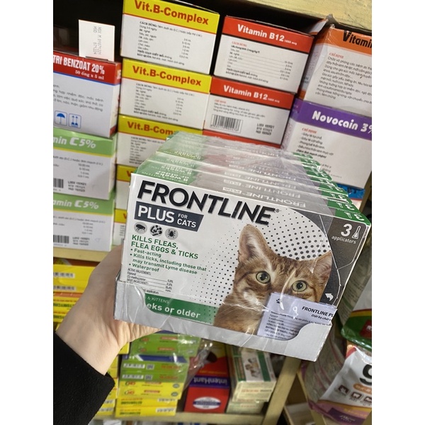 Nhỏ gáy Frontline Plus cho mèo