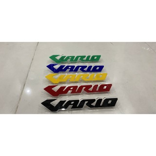 Bảng tên chữ nổi Vario bằng nhựa.