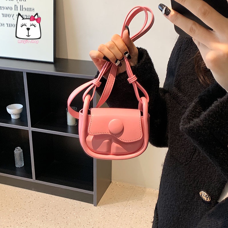 Túi Đeo Chéo mini Đựng Tai Nghe Phong Cách Phương Tây