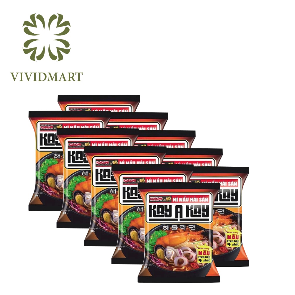 MÌ NẤU HẢI SẢN KOKOMI KAY A KAY – GÓI KAYAKAY 90GR - MASAN