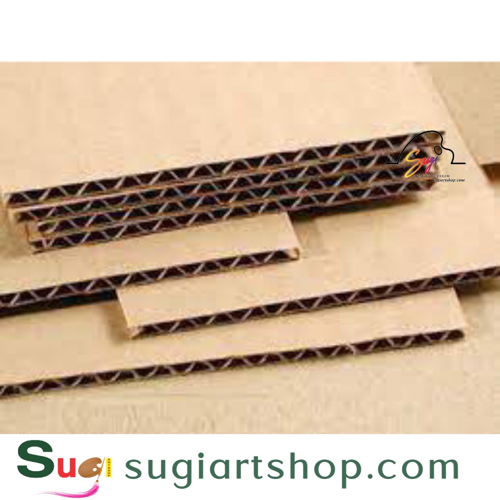 -Giấy Carton sóng B size 40x60cm- Mô hình
