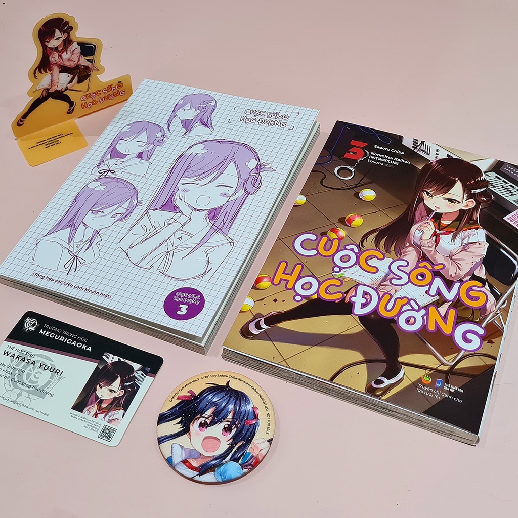 Truyện tranh Cuộc sống học đường - Tập 3 - Bản phổ thông và đặc biệt