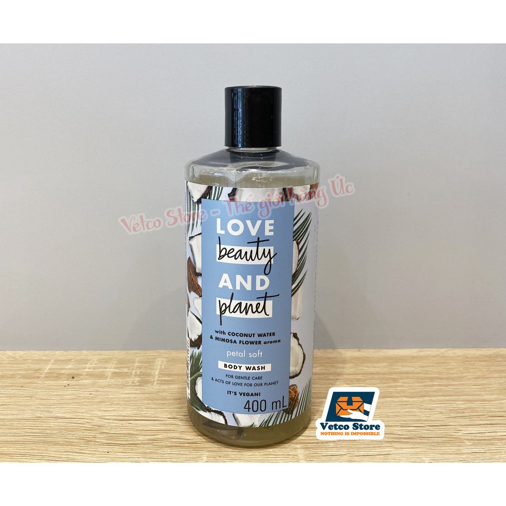 Sữa Tắm Love Beauty And Planet Petal Soft 400ml Úc