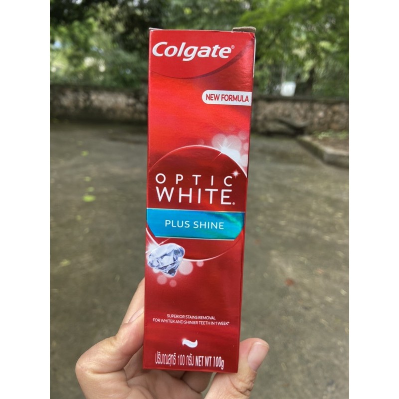 KEM ĐÁNH RĂNG COLGATE OPTIC WHITE PLUS SHINE 100g