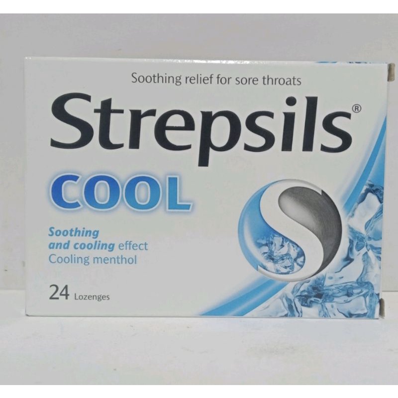 Viên kẹo ngậm Strepsils hộp 12 viên