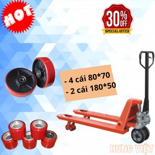 1 bộ bánh xe nâng tay