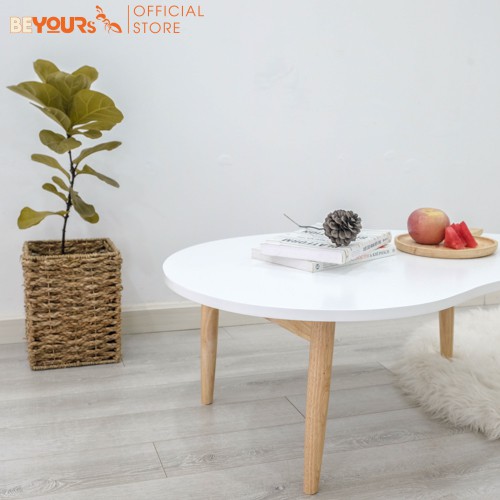 Bàn Trà Sofa Thông Minh BEYOURs D Table Bằng Gỗ Hình Hạt Đậu Nội Thất Lắp Ráp Phòng Khách